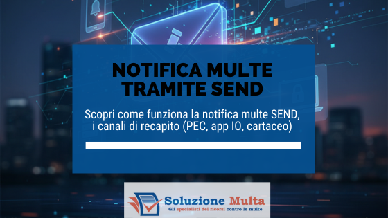 notifica multa send